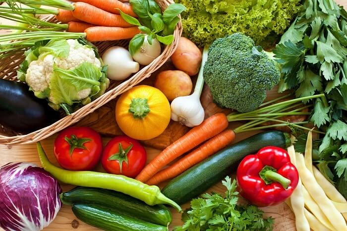 ăn nhiều rau củ quả