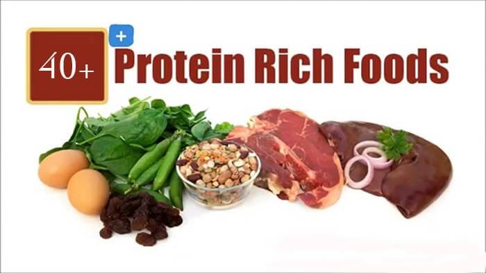 thuc pham giau protein