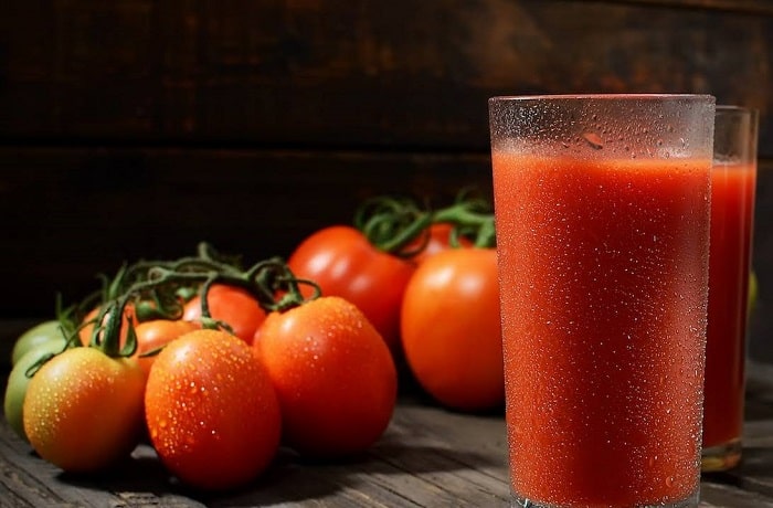 nước ép cà chua